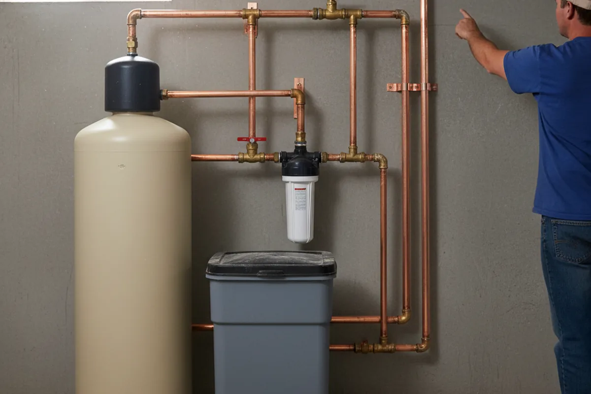 Whole-house water treatment system installed in Milliken